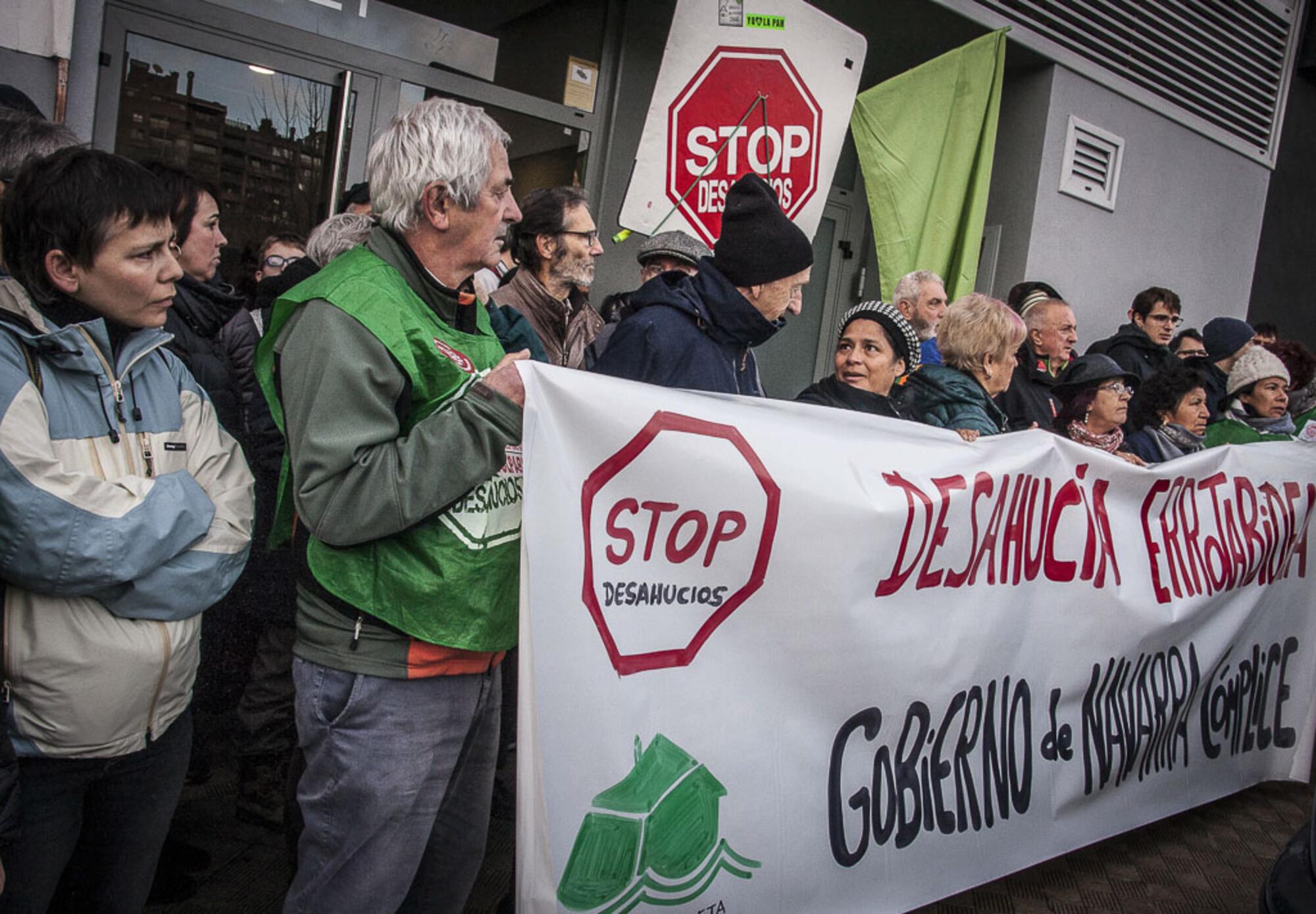 Desahucio en Iruñea cambio navarra